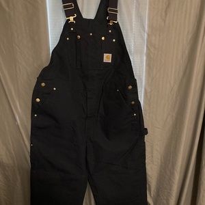 Carhartt overalls, blue, 44x28